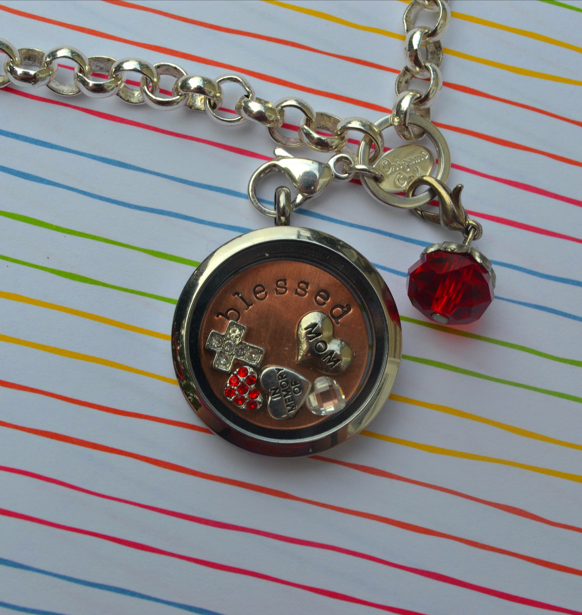 Origami Owl Necklace in Honor of My Mom (Plus a Giveaway!) Optimistic Mommy