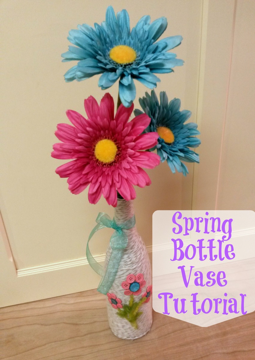 Spring Vase Tutorial | Optimistic Mommy