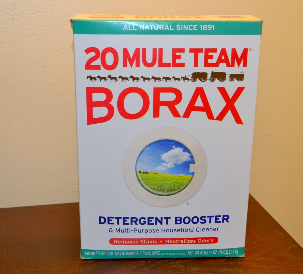 borax laundry detergent