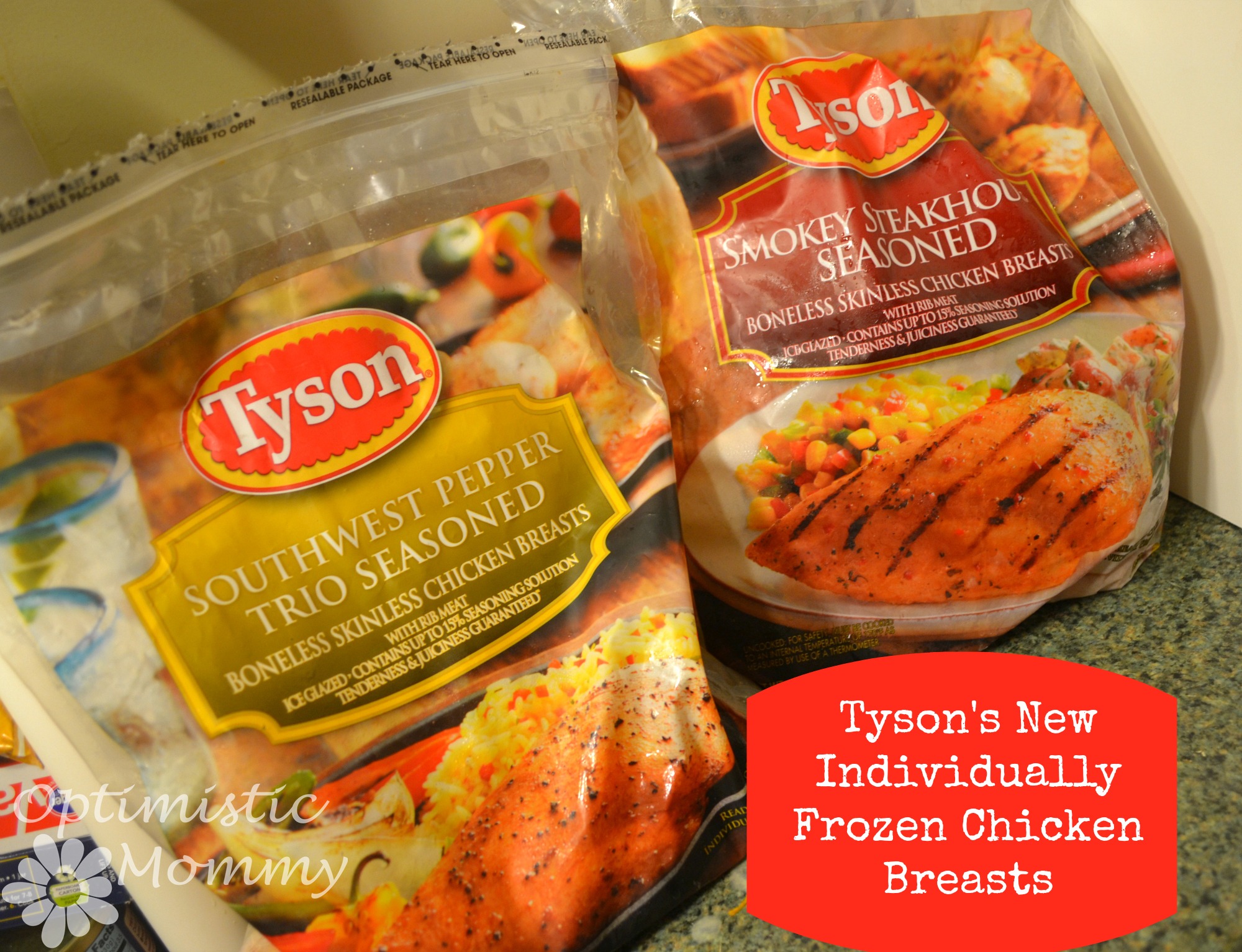 Tyson Individually Frozen Chicken in NEW Flavors - Smokey Steakhouse Seasoned & Southwest Pepper Trio Seasoned