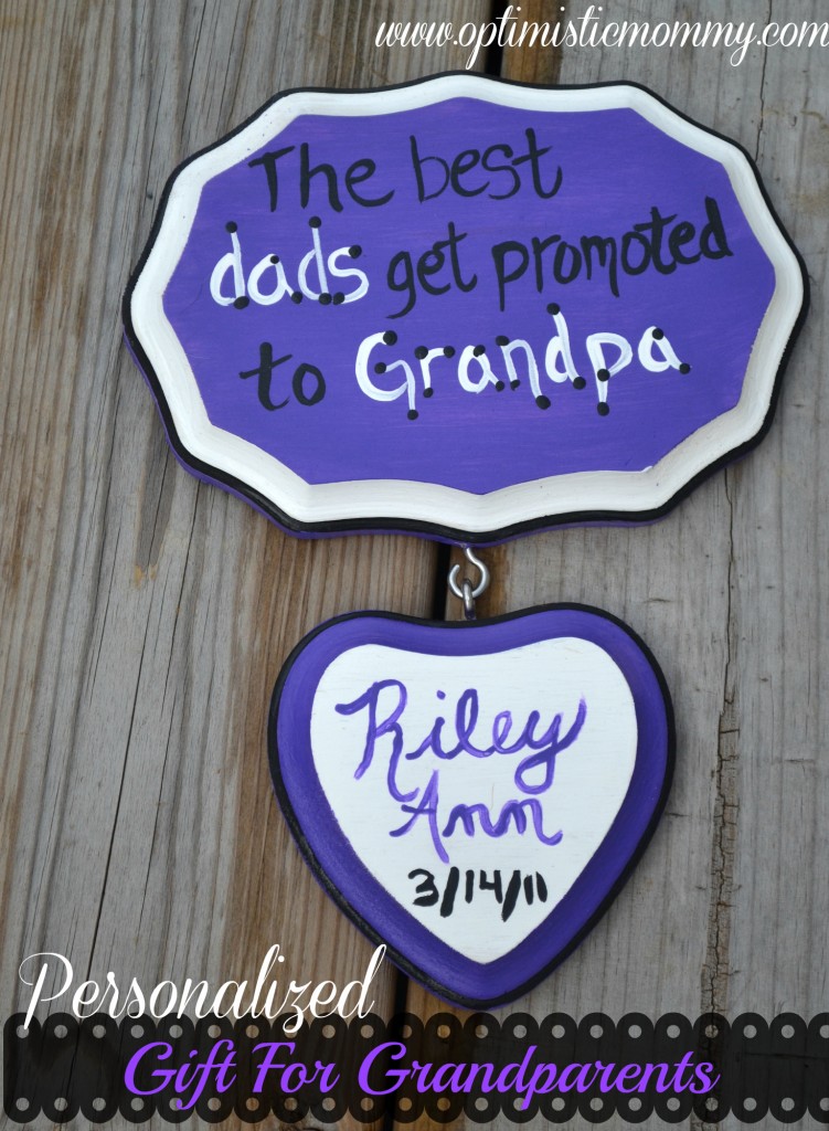 Personalized Gift For Grandparents | Optimistic Mommy