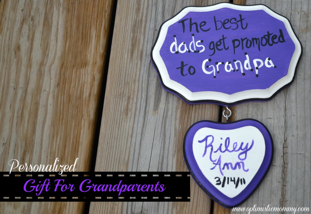 Personalized Gift for Grandparents | Optimistic Mommy