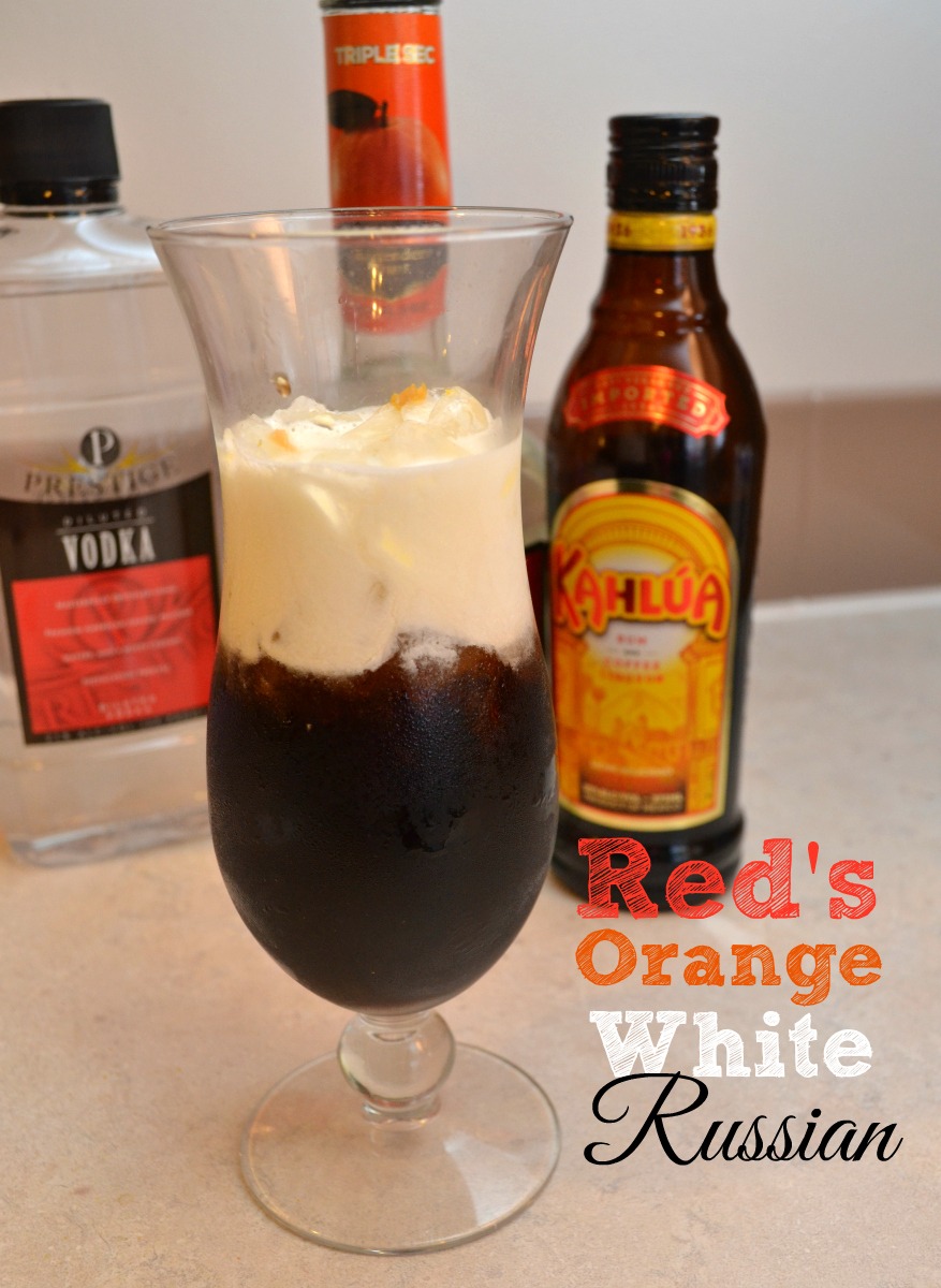 Red's Orange White Russian Cocktail Inspired by Orange is the New Black | Optimistic Mommy