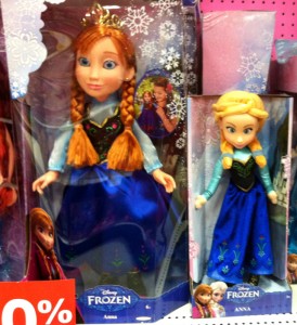 target frozen characters