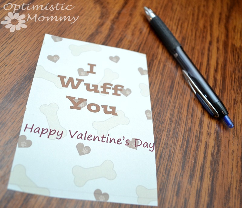 I Wuff You Valentine Printables | Optimistic Mommy