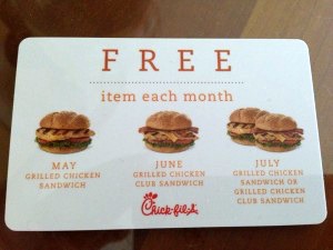 Chick-fil-A Giveway - 8 Winners!  (Ends 4/30) | Optimistic Mommy