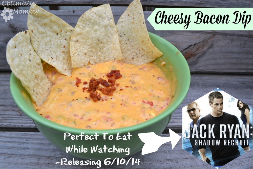 Jack Ryan DVD Release & Cheesy Bacon Dip Recipe! #JackRyanBluRay | Optimistic Mommy