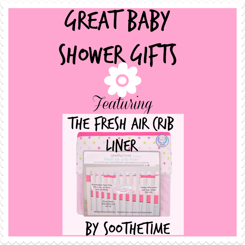 Baby Shower Gifts Featuring The Fresh Air Crib Liner | Optimistic Mommy