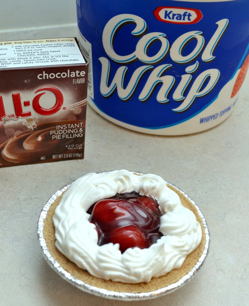 Black Forest Mini Pie - Easy After School Snacks #AddCoolWhip #Shop | Optimistic Mommy