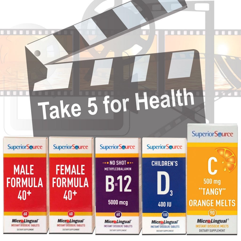 Superior Source Family 5-Pack Vitamins Giveaway (Ends 8/26) | Optimistic Mommy