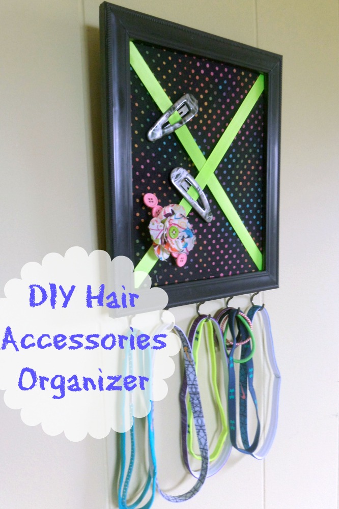 DIY Hair Accessories Organizer | Optimistic Mommy