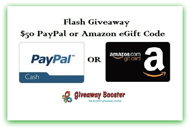$50 PayPal or Amazon Giveaway (Ends 10/26) | Optimistic Mommy