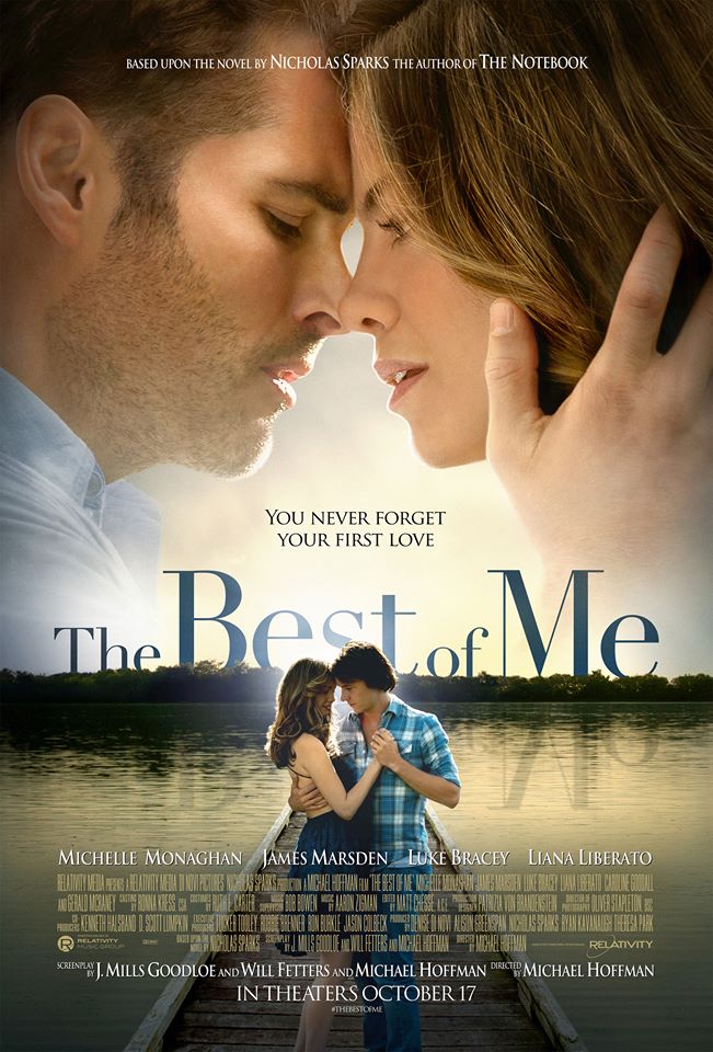 The Best of Me by Nicholas Sparks Movie Poster