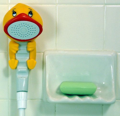 Rubber Duckie & Friends Bath & Shower Wands | Optimistic Mommy