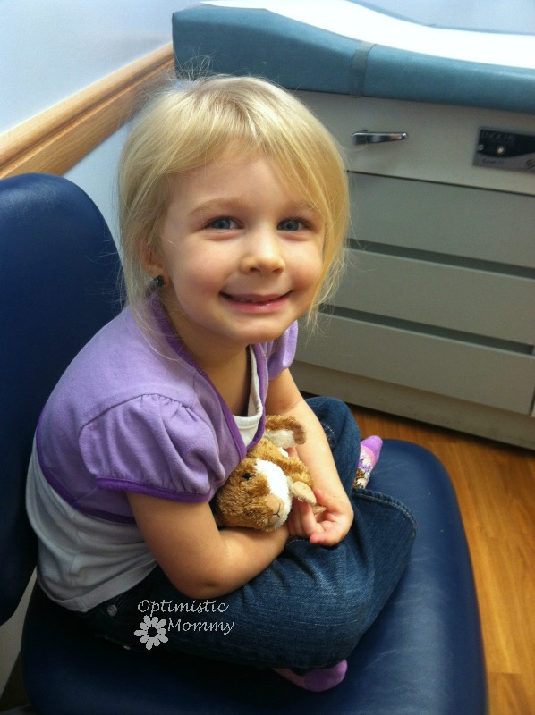 Riley At Doctor's Getting Her Influenza Shot #NIVW2014