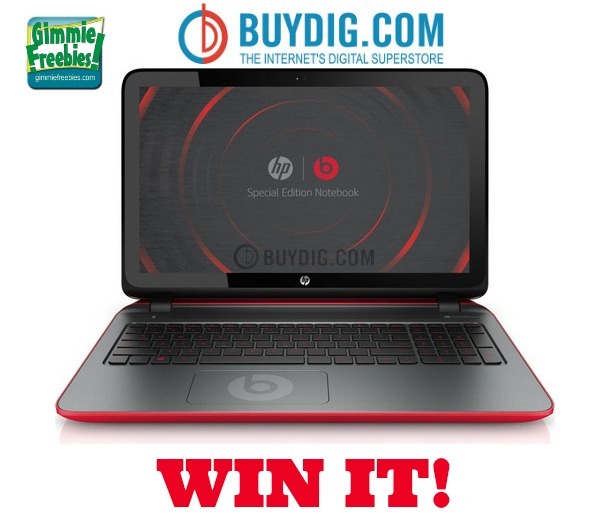 HP Touchscreen Special Edition Laptop with Beats Audio #Giveaway (Ends 1/20)