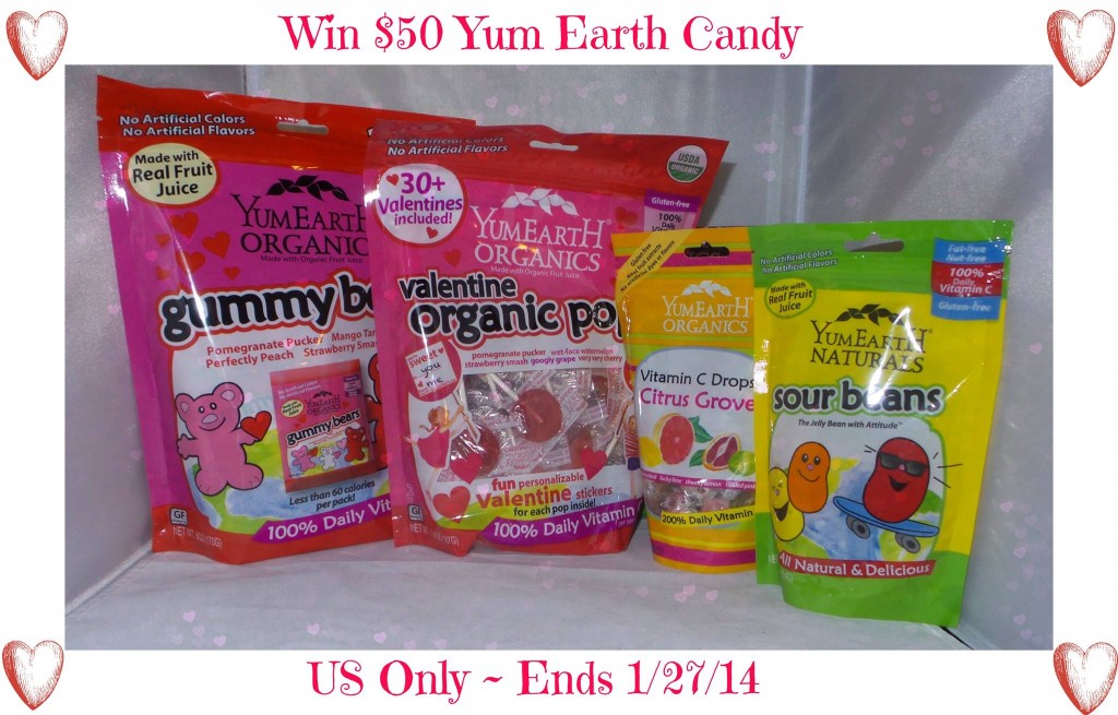 YumEarth Valentine's #Giveaway (Ends 1/27) | Optimistic Mommy