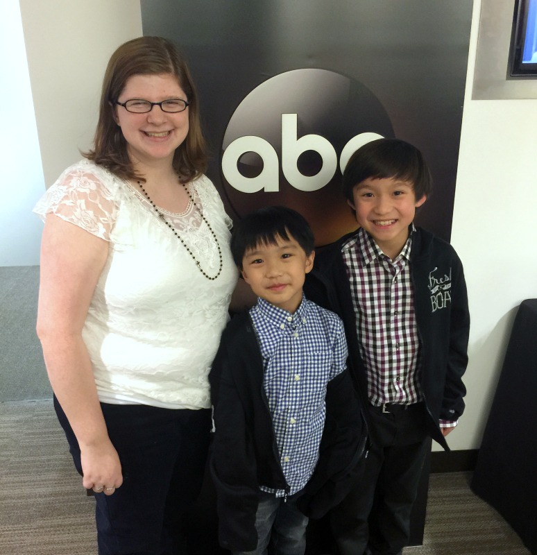 Fresh Off The Boat - Ian Chen and Forrest Wheeler and Optimistic Mommy #FreshOffTheBoat #McFarlandUSAEvent