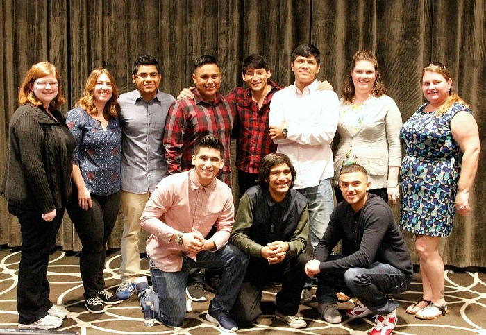 Group With Young Actors of McFarland USA