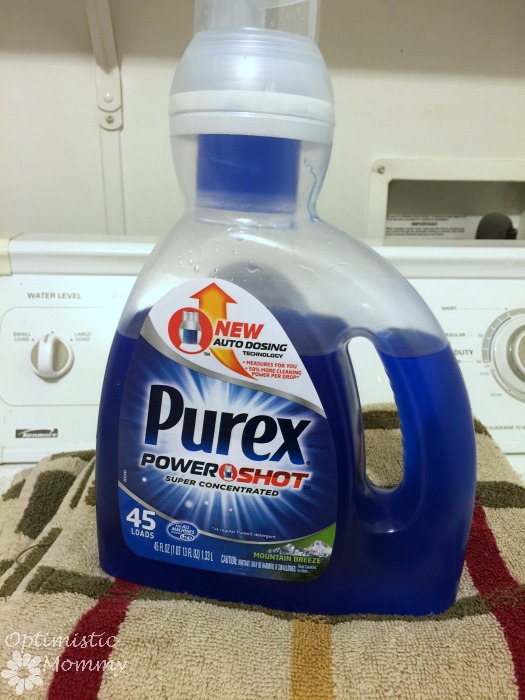 Purex Powershot Detergent Makes Laundry Easier & Less Messier! | Optimistic Mommy