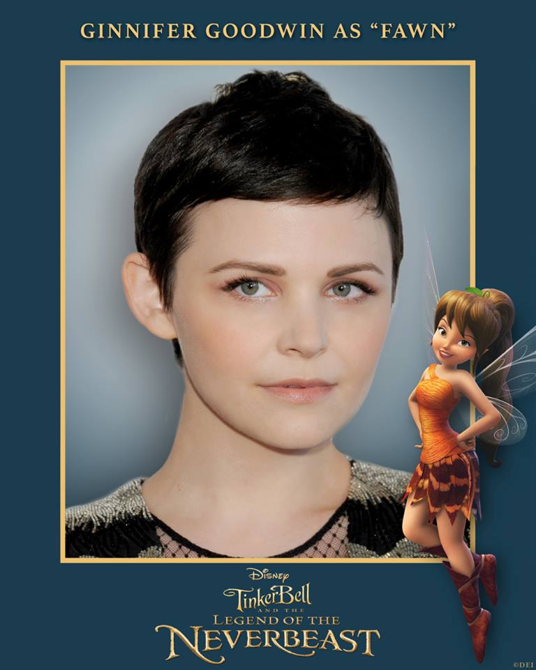 Interview with Ginnifer Goodwin, Voice of Fawn in TinkerBell and the Legend of the NeverBeast #NeverbeastBloggers | Optimistic Mommy