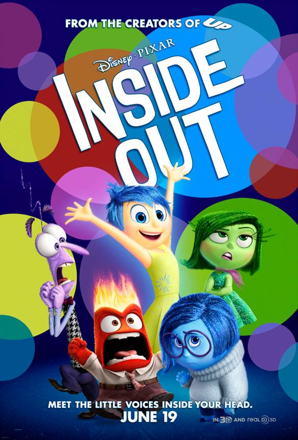 New Poster for Disney/Pixar's INSIDE OUT! #InsideOut | Optimistic Mommy