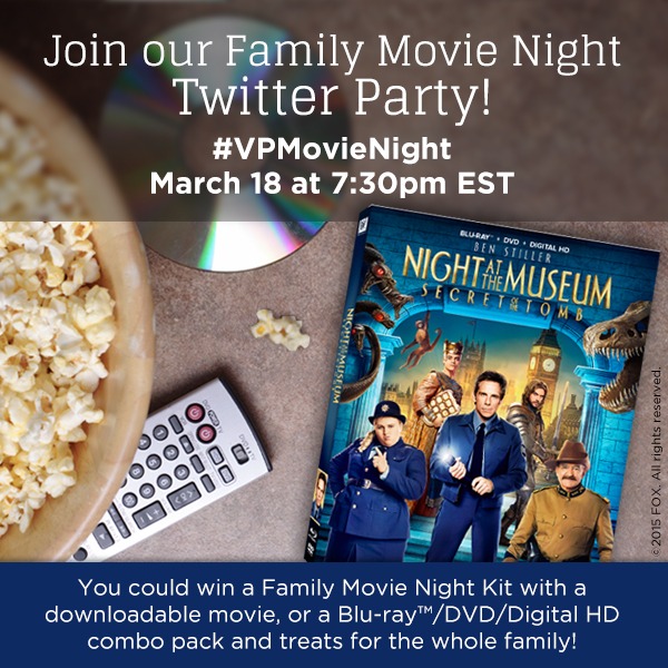 Night at the Museum Prize Pack #Giveaway #VPMovieNight (Ends 3/18) | Optimistic Mommy