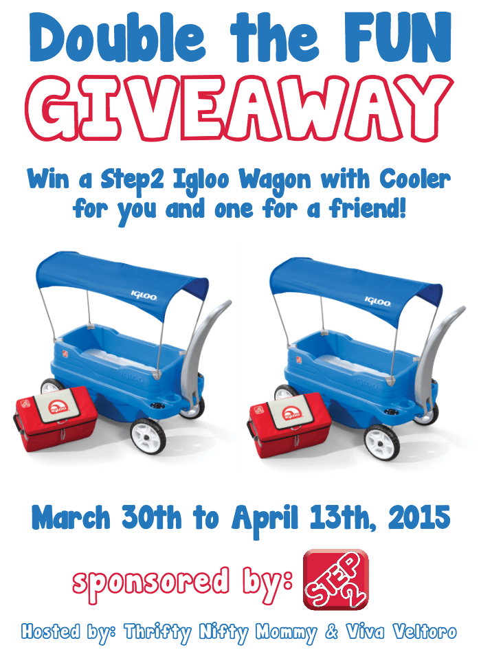 Step2 Igloo Wagon with Cooler #Giveaway (Ends 4/13)