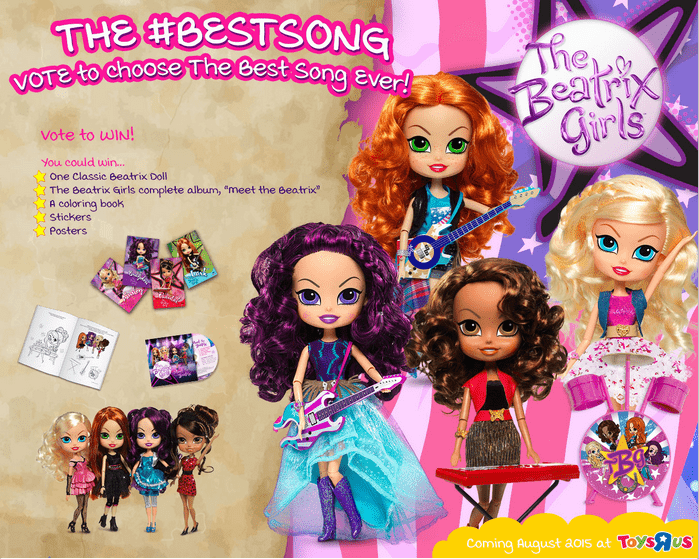 Beatrix Girls Prize Pack #Giveaway #BestSong