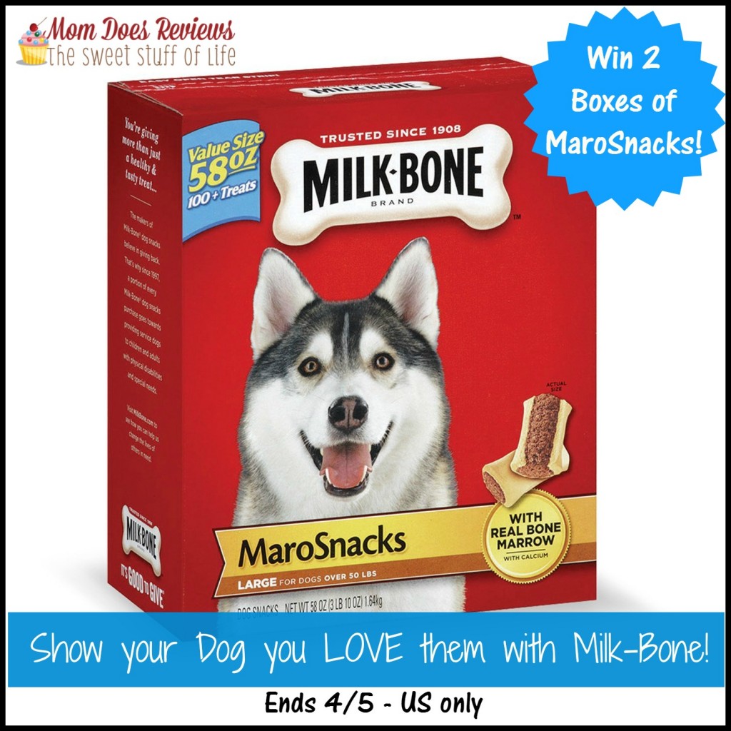 Milk Bone Dog Snacks #Giveaway (Ends 4/5) | Optimistic Mommy