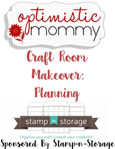 Optimistic Mommy Craft Room Makeover - Planning