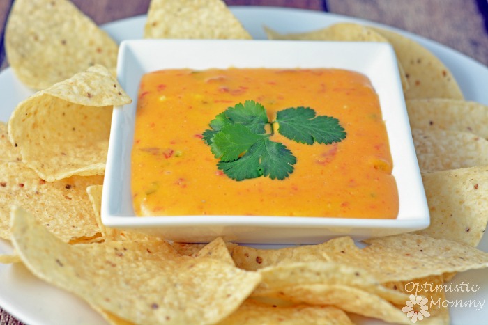 Slow Cooker Queso Dip from Optimistic Mommy