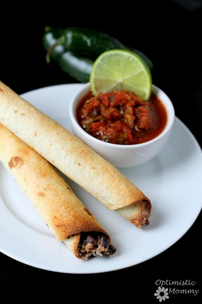 This spicy bean and cheese flautas recipe is sure to be a hit whenever you feel the need for Mexican food. This flautas recipe is easy to make and delicious.