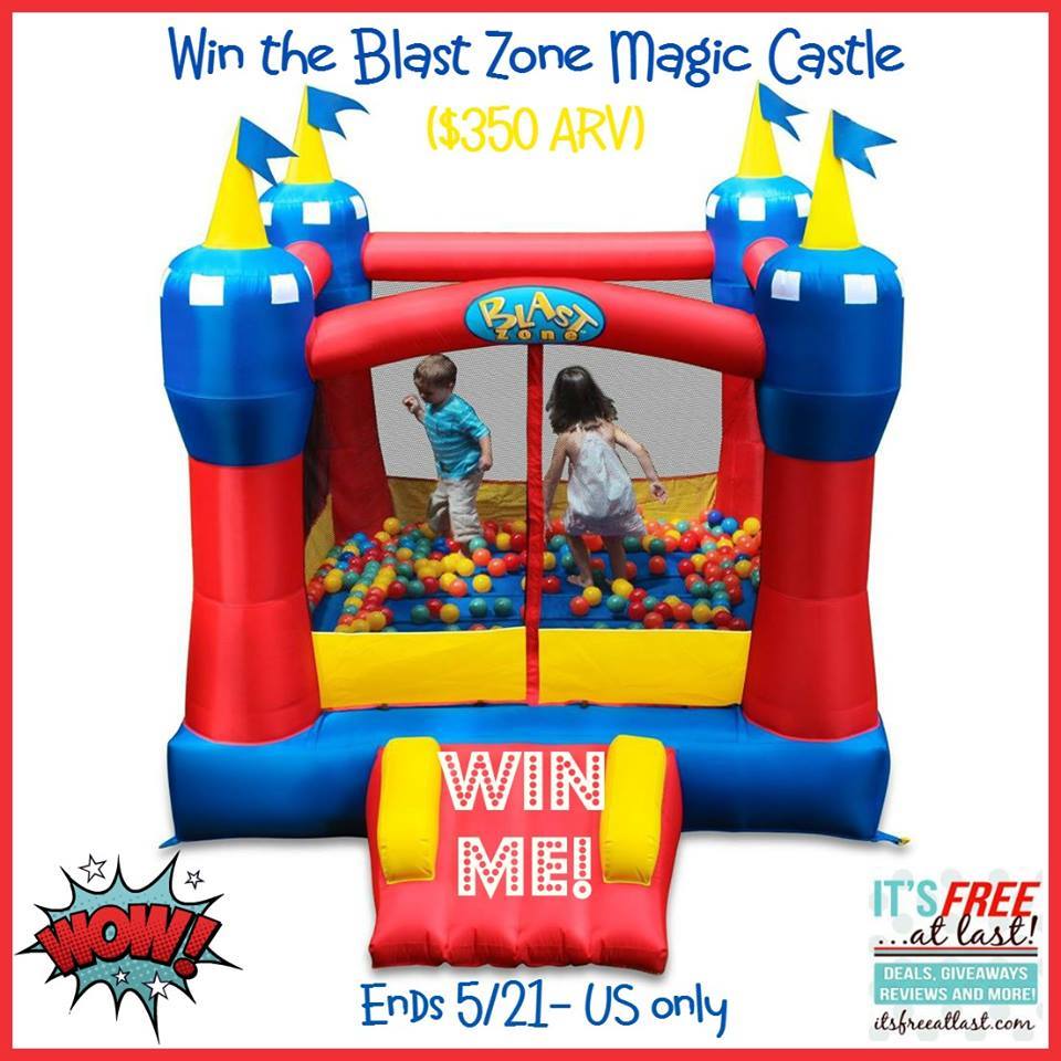 Blast Zone Magic Castle ($350 Value) #Giveaway (Ends 5/21)