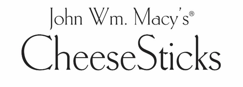 Exhibitor 01 - John Wm Macys CheeseSticks Logo