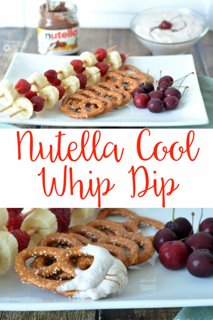 Nutella Cool Whip Dip