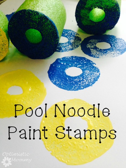 Pool Noodle Craft Stamps