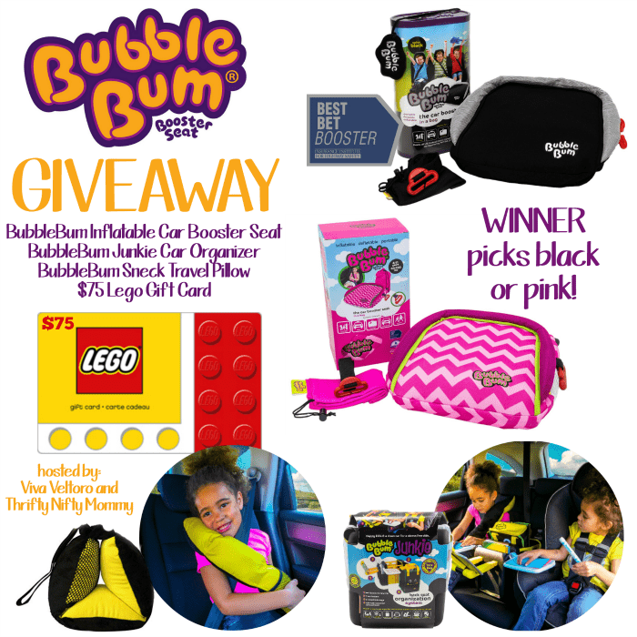 BubbleBum Prize Pack + $75 LEGO Gift Card Giveaway (Ends 9/28)