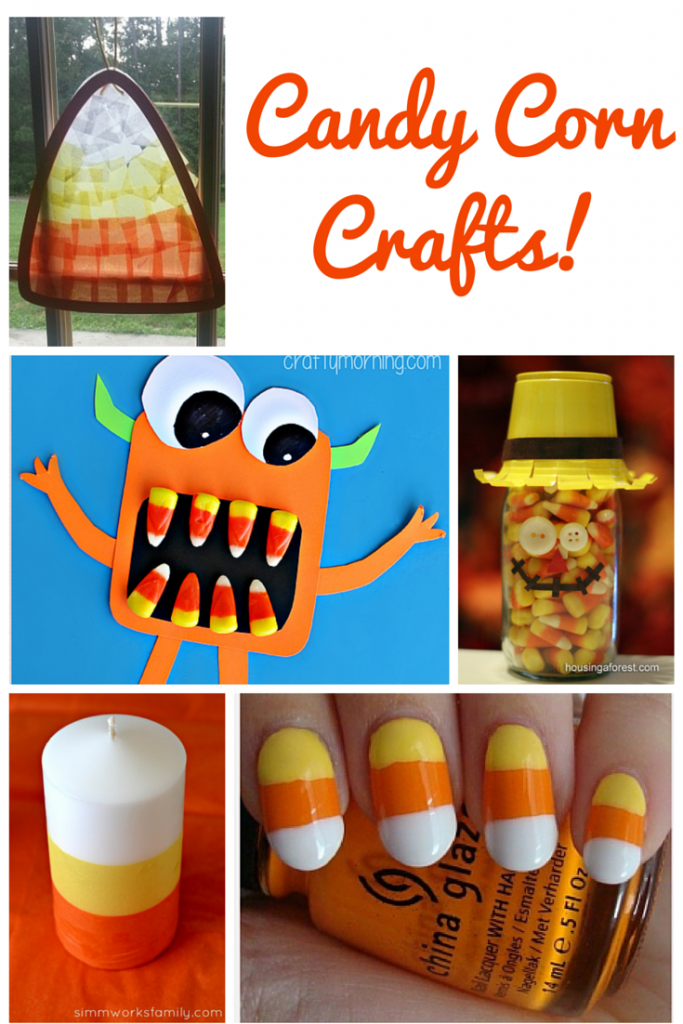 30 Fun Candy Corn Crafts | Optimistic Mommy