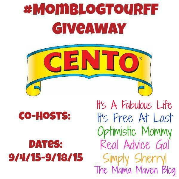 Cento Prize Pack Giveaway (Ends 9/18) #MomBlogTourFF