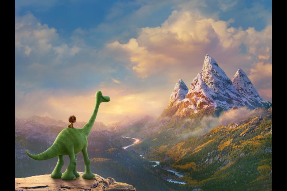 The Good Dinosaur French Standee