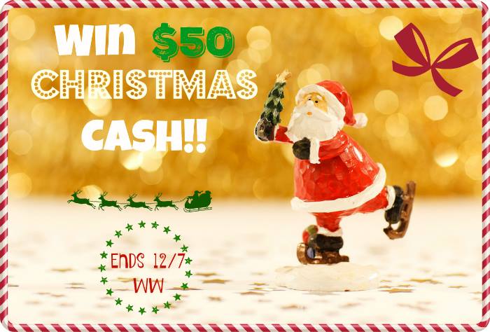 Enter To Win $50 Christmas Cash! (Ends 12/7)