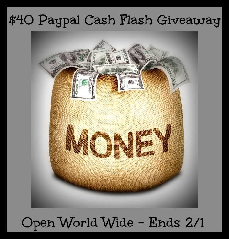 paypal cash flash giveaway