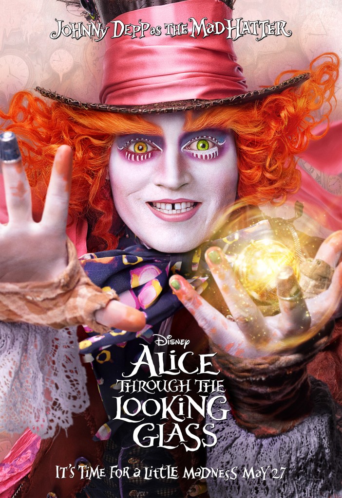 Alice Through The Looking Glass Character Poster - Mad Hatter