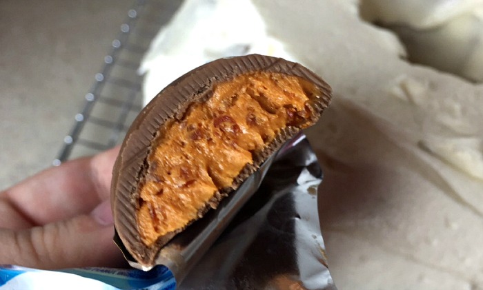 Butterfinger Cup Eggs Creamy Inside