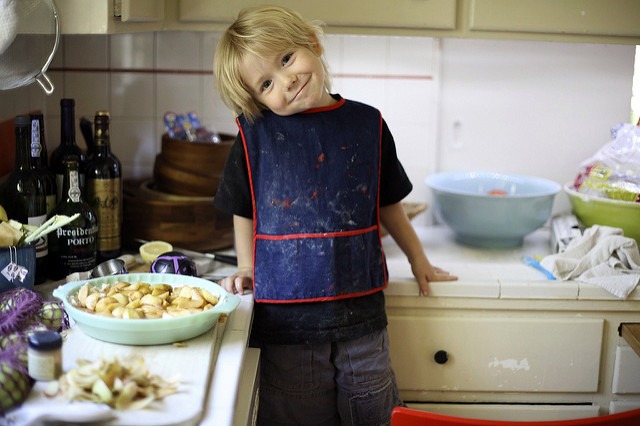 Child In Kitchen
