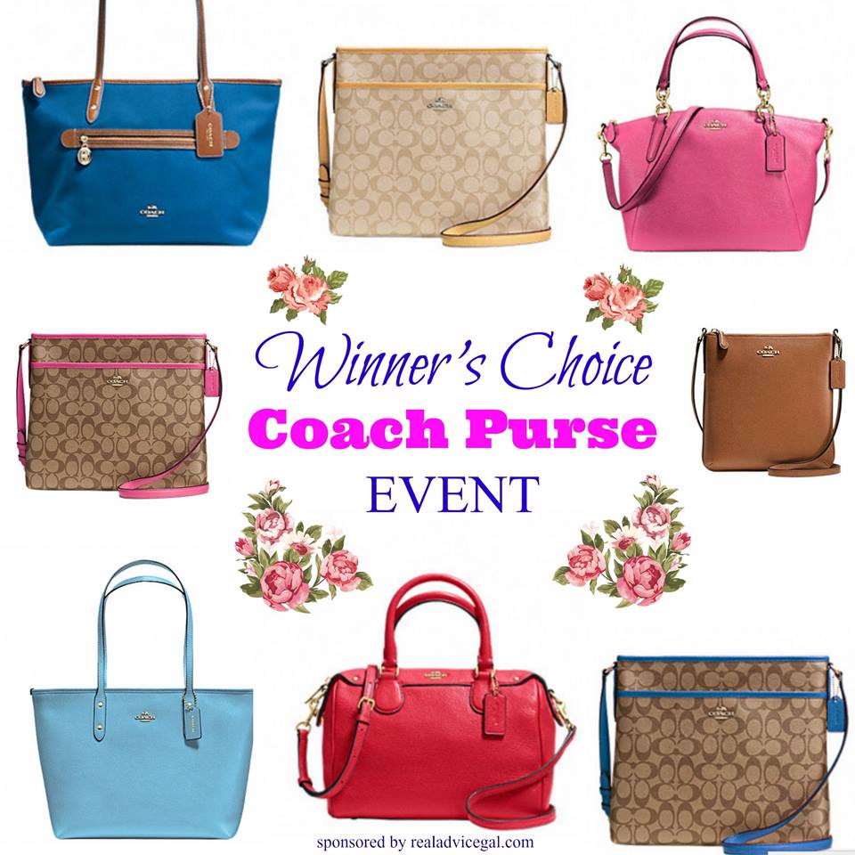 coach purse event