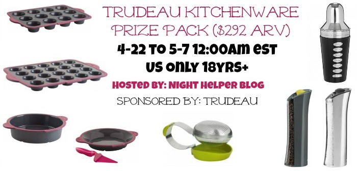 trudeau kitcheware prize pack