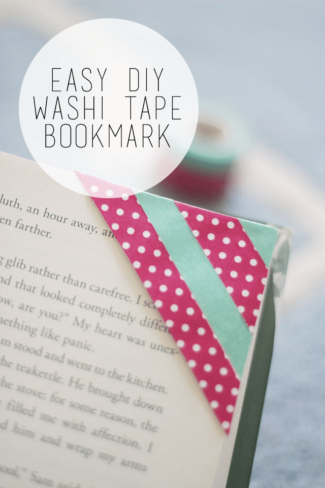 Love curling up with a good book at night? Do you lose your bookmarks? If you said yes, than this Easy DIY Washi Tape Bookmark is for you! I am always losing my bookmarks so to be able to make them on the spot makes my life so much easier! Be sure to check out this Easy DIY Washi Tape Bookmark tutorial so you don't have to worry about losing your page again!! 