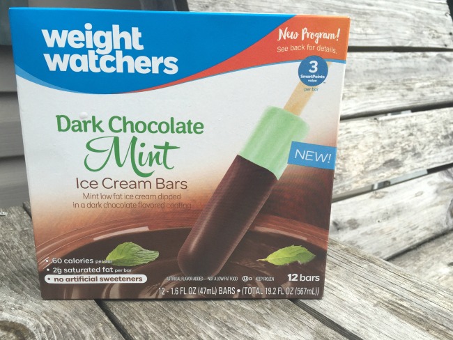 Weight Watchers Ice Cream Bars Dark Chocolate Mint